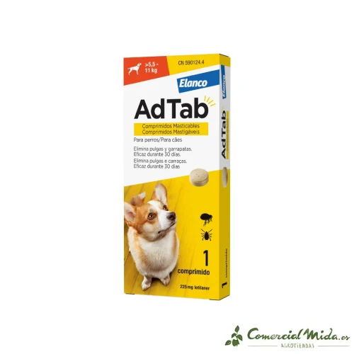AdTab Comprimidos Masticables Antiparasitario para Perros
