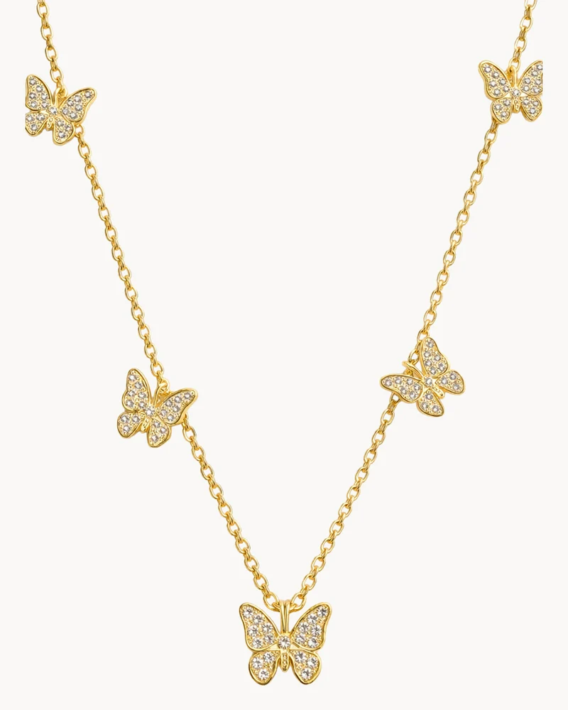 Collar Full Pave Papilio