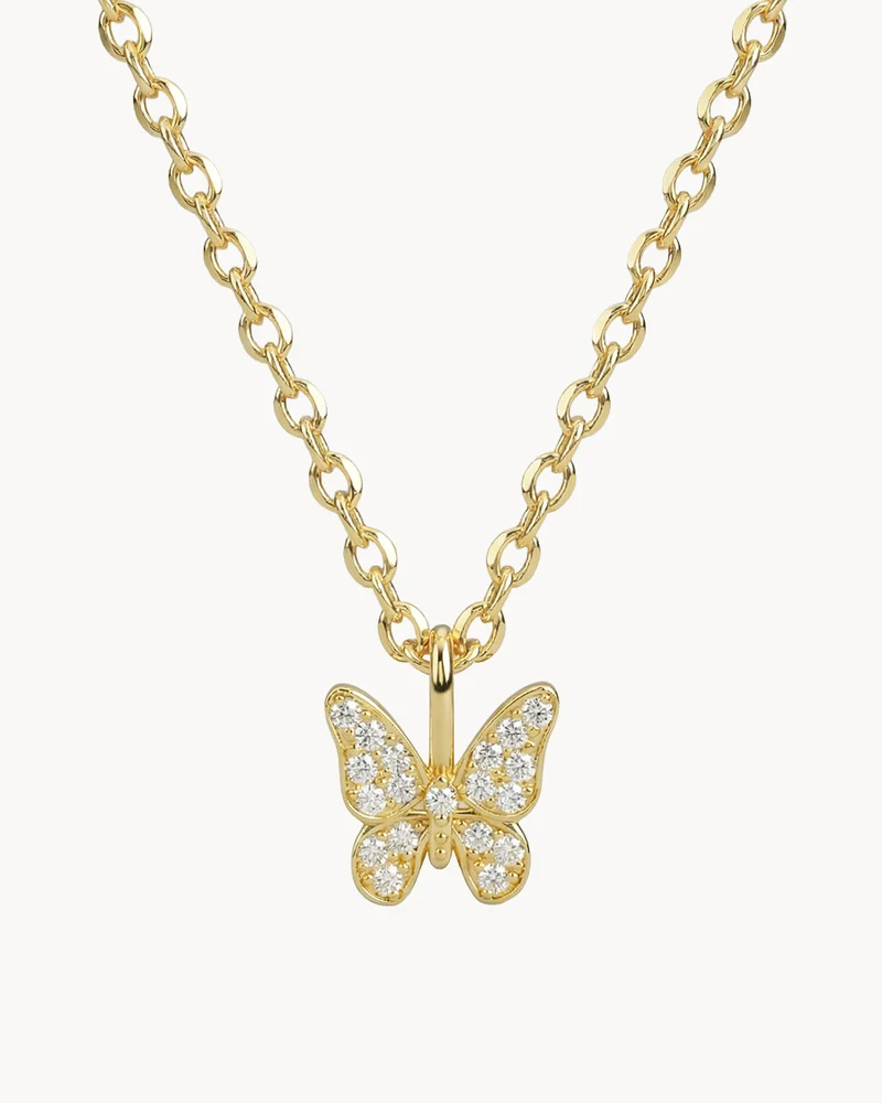 Collar Mini Pave Papilio