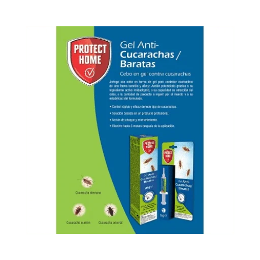 Gel Anticucarachas de PROTECT HOME 5g
