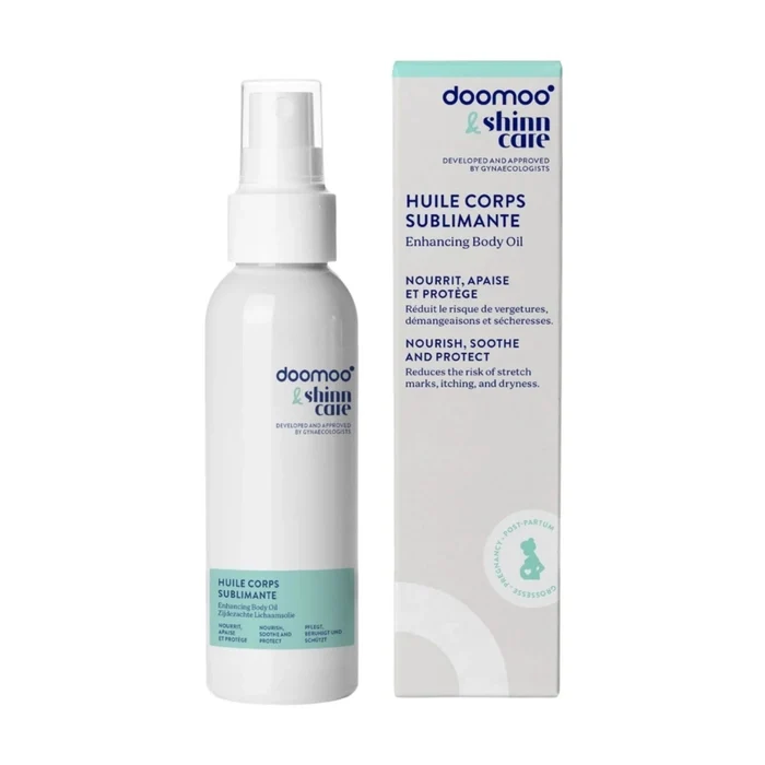 Doomoo & Shinncare Óleo Corporal Antiestrias 100 mL - Elasticidade e Conforto