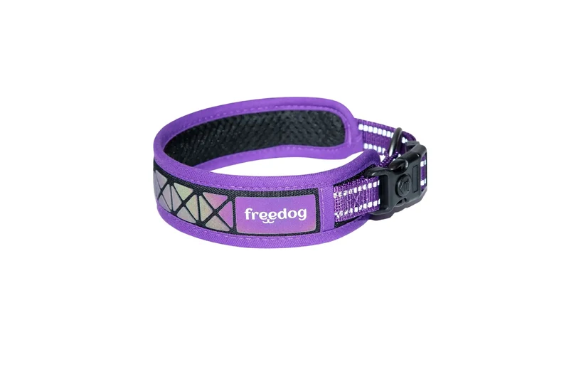 Freedog Collar Boreal Lila, 20 mm 43/52 cm