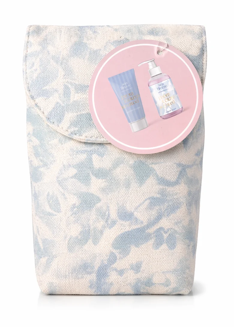 Treffina Kit de Unhas Brisa do Mar – Sabonete, Loção e Nécessaire