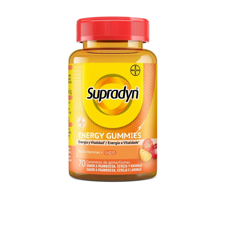 Supradyn Energy Gomas 70 Unidades - Energia e Vitalidade