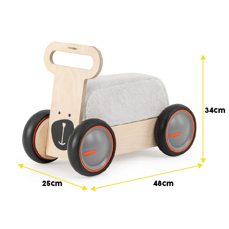 Mamatoyz Drive Me Soft - Andador + Veículo para Andar