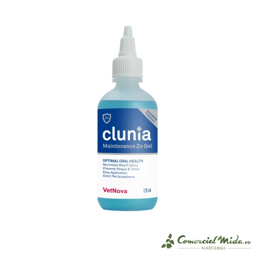 VETNOVA CLUNIA Maintenance Zn Gel Oral Mucoadhesivo