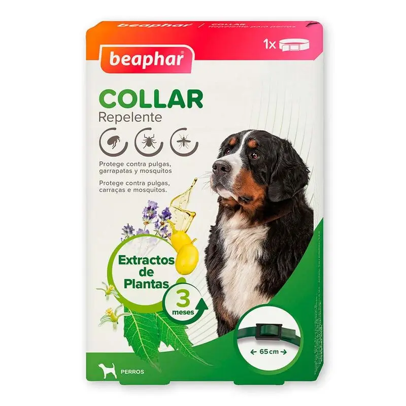 Beaphar Collar Bio Band Repelente Natural para Perros 65 cm