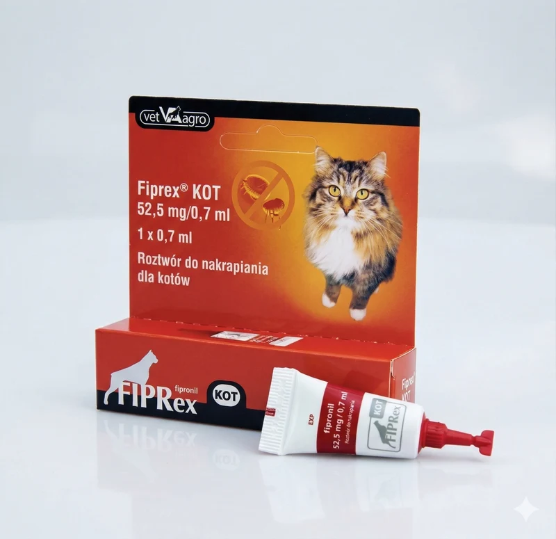 Fiprex Gatos – Pipeta Antiparasitaria de Fipronilo para Gatos (1 unidad) | Chemical Ibérica