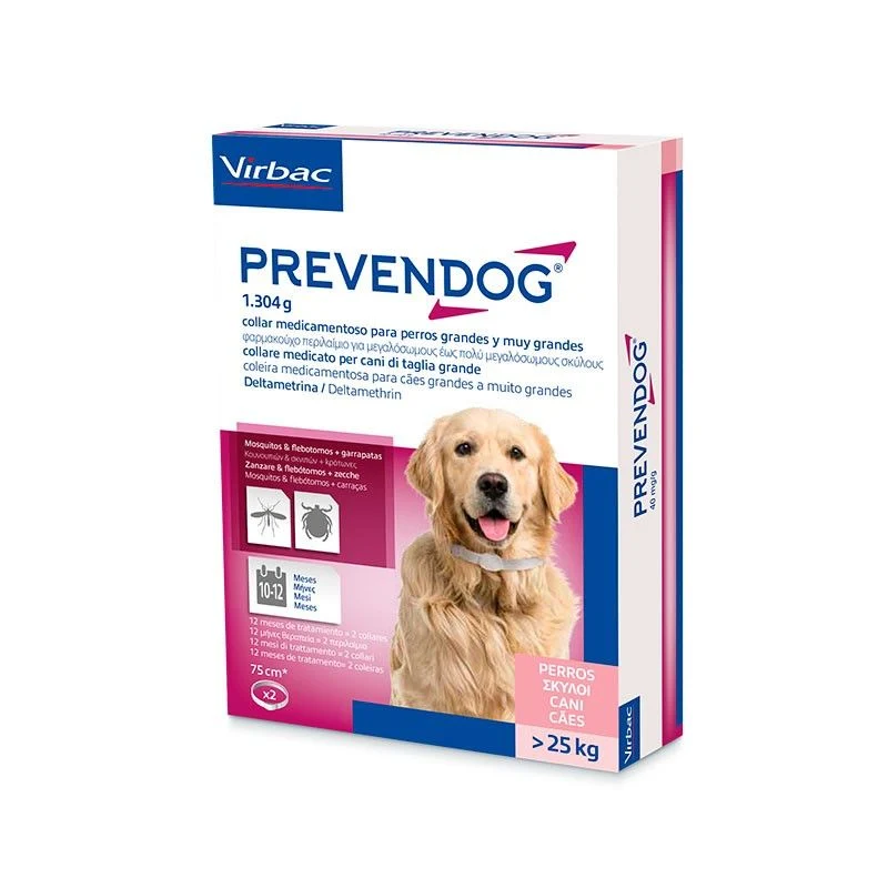 PREVENDOG COLLAR 75CM 2UDS