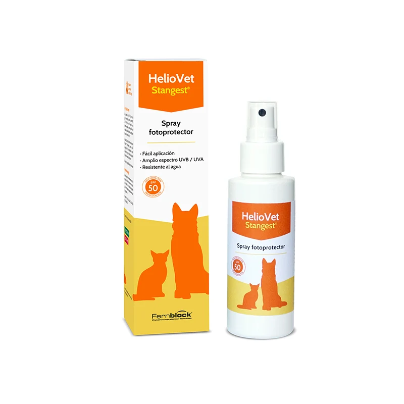 Heliovet Spray 80 ml | Protector Solar para Perros y Gatos