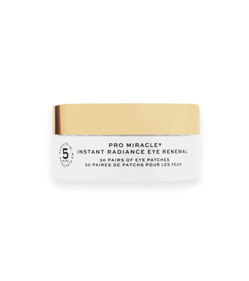 Revolution Pro Miracle Eye Patches 30 Pares – Hidratação & Firmeza
