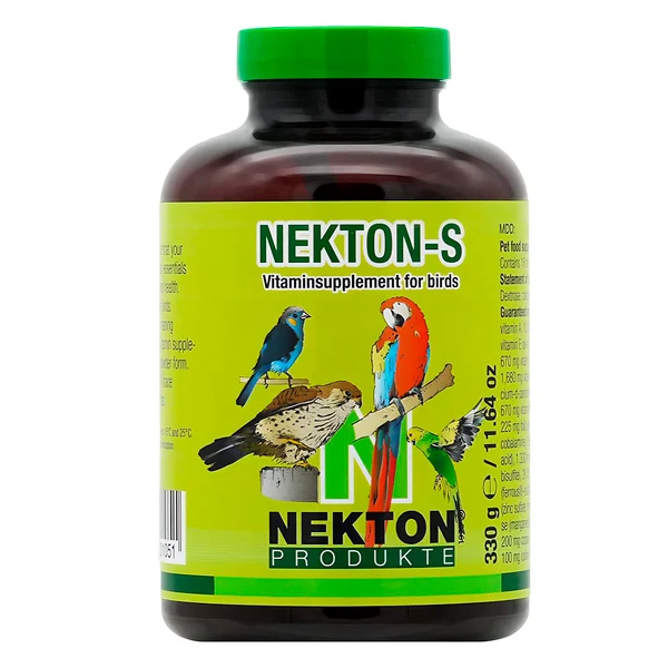 Nekton S Multivitamínico para Aves | Vitaminas, Aminoácidos y Minerales para Canarios, Loros y Exóticos