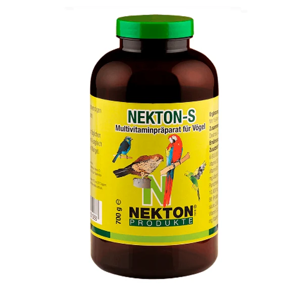Nekton S Multivitamínico para Aves | Vitaminas, Aminoácidos y Minerales para Canarios, Loros y Exóticos
