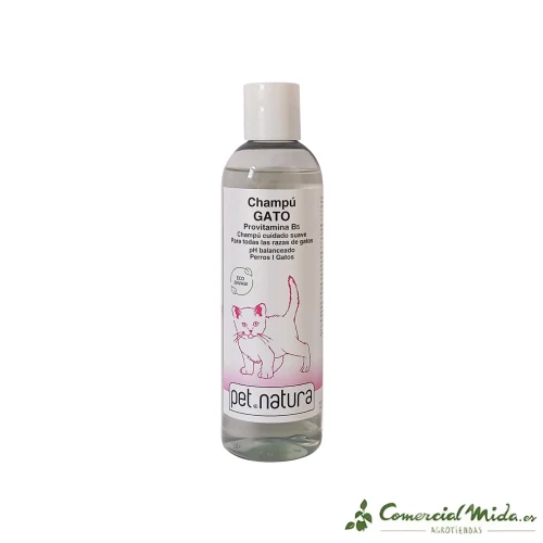 Champú Suave PETNATURA para Gatos