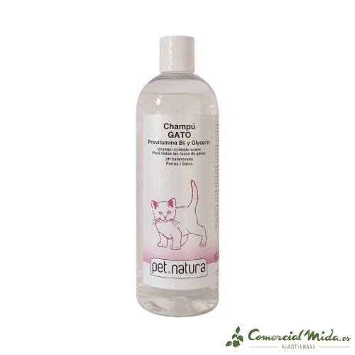 Champú Suave PETNATURA para Gatos
