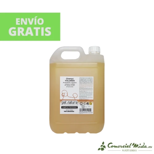 Champú Volumen PETNATURA para Perros y Gatos