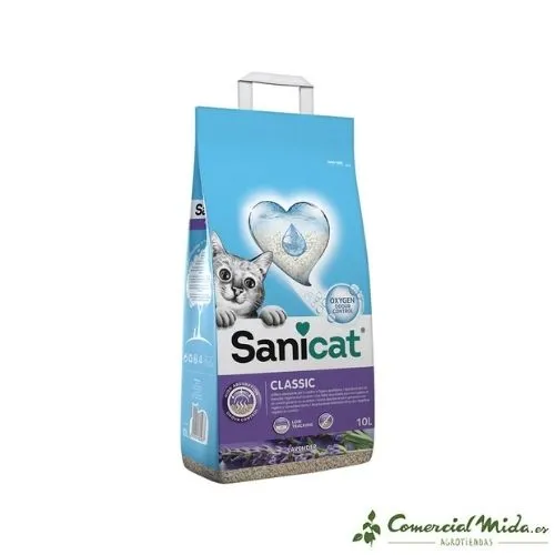 Arena SANICAT Classic Lavanda para Gatos