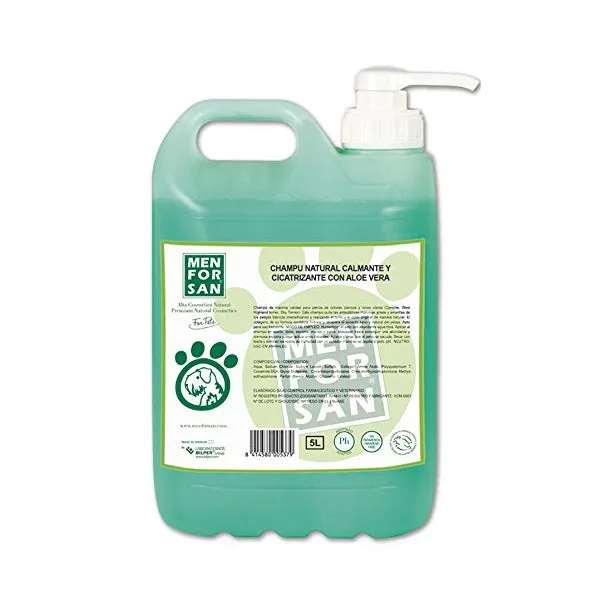 Menforsan Champú aloe vera 5 lts