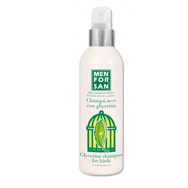 Menforsan Champú Abrillantador de plumas 125 ml