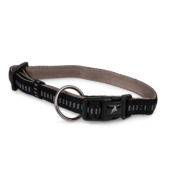 Vadigran Collar Perro Nylon Soft Grip Negro 25-35Cmx15Mm