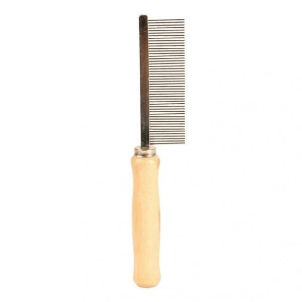 Trixie Peine, Madera, Púas Semi-Separadas, 18 Cm