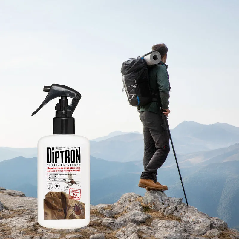 Diptrón Textil Repellent, Repelente de Insectos para Ropa 100ml