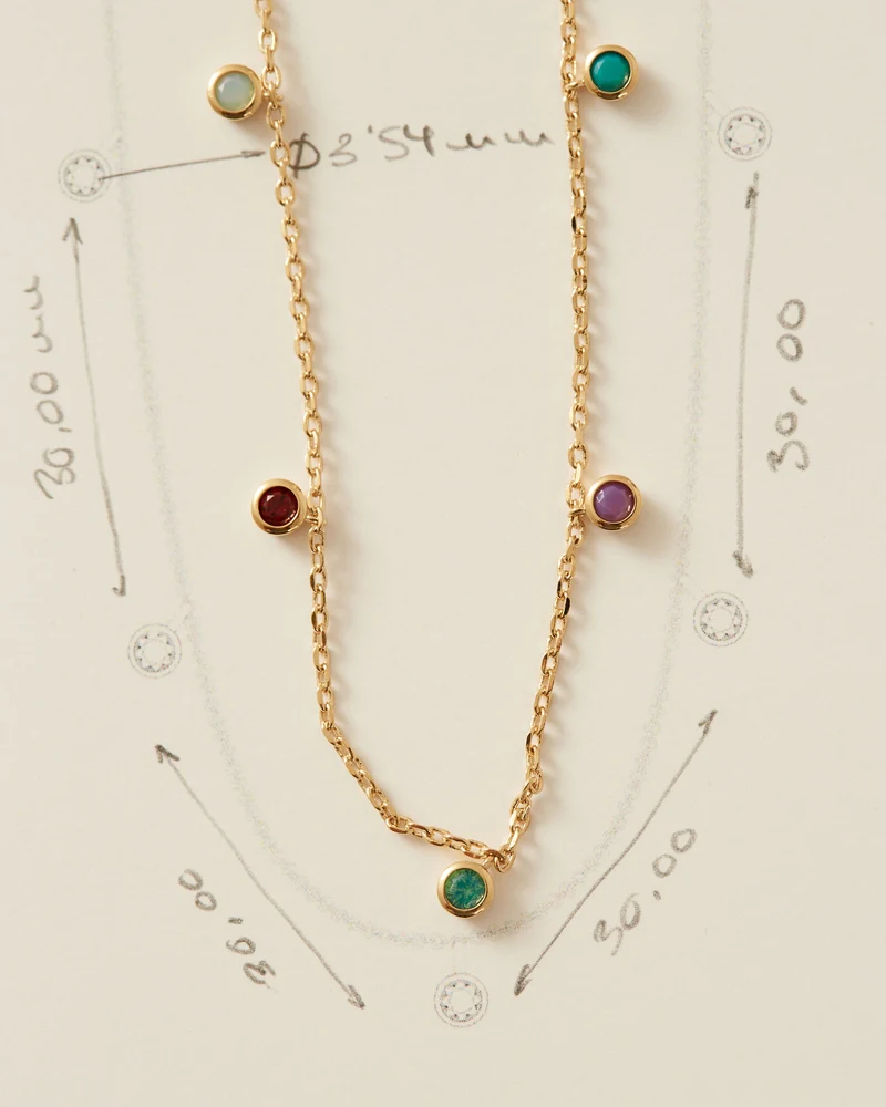 Collar Lago Verde