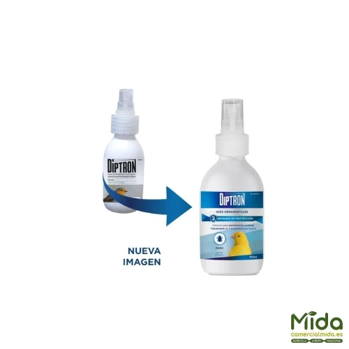 DIPTRON Spray Suspensión Antiparasitaria para Aves Ornamentales