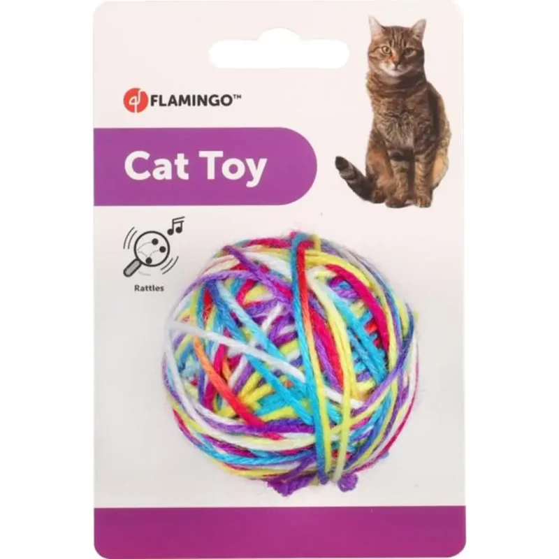 Flamingo Juguete Abir Pelota de Hilos para Gatos