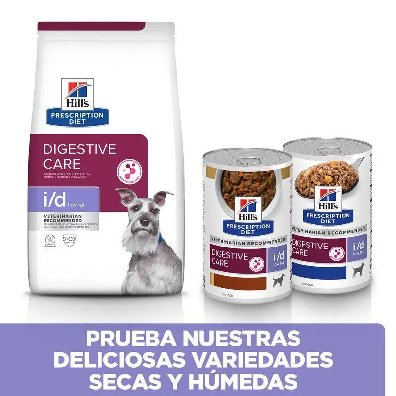 Hill'S I/D Low Fat 4 kg (Enfermedad Gastrointestinal) Alimento para Perros