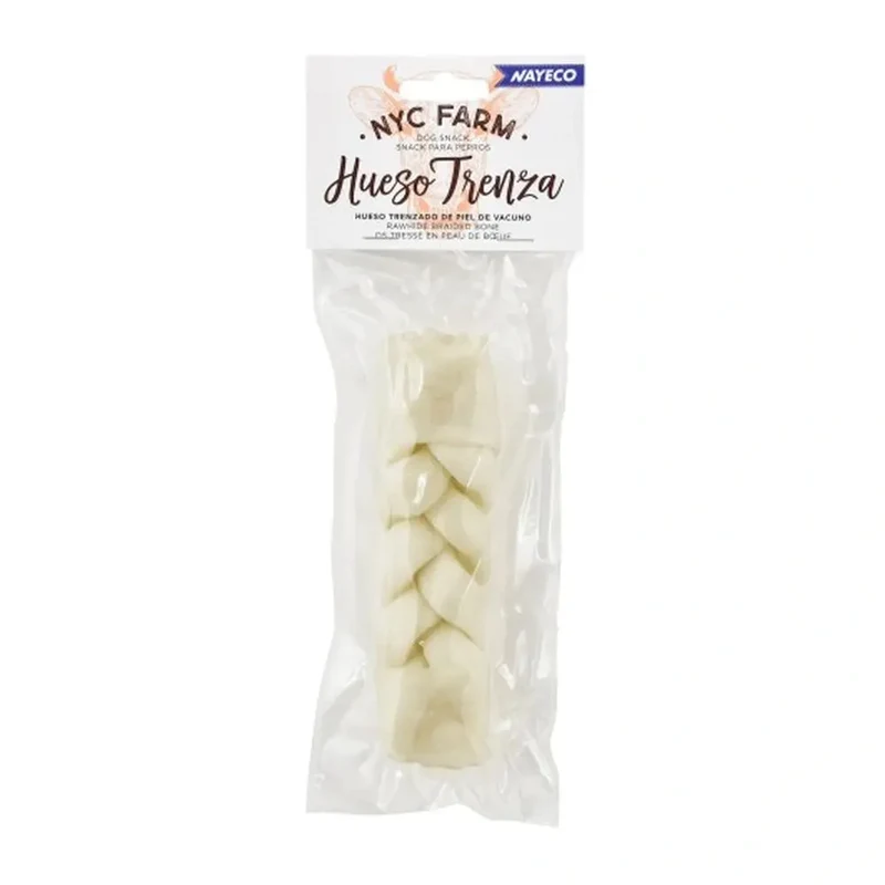 Nayeco Farm Hueso Trenzado Snack Masticable para Perros