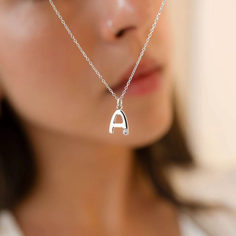 Collar Inicial Glitter