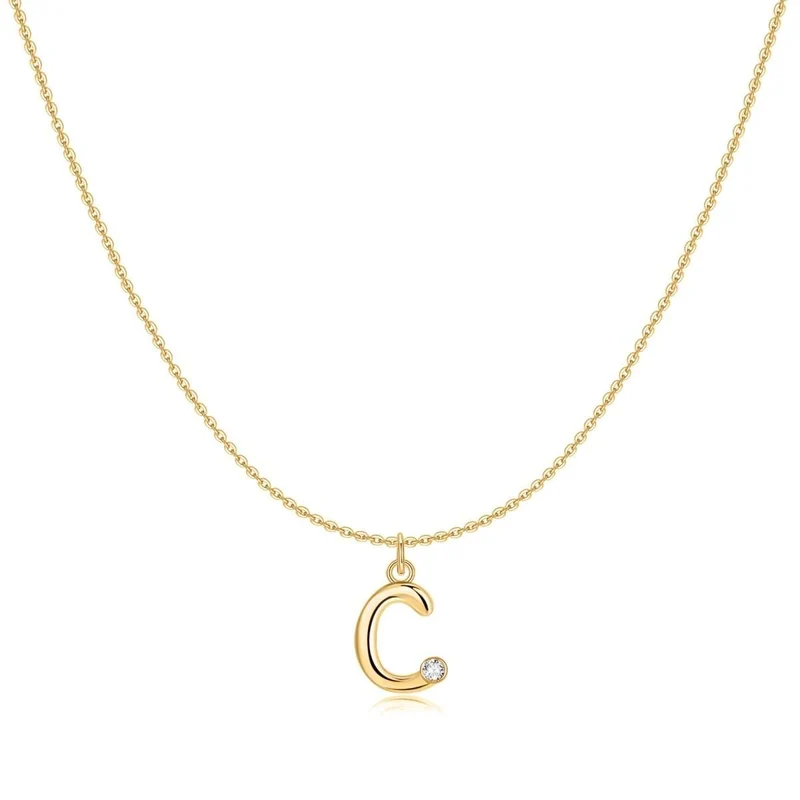 Collar Inicial Glitter