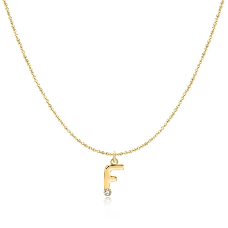 Collar Inicial Glitter