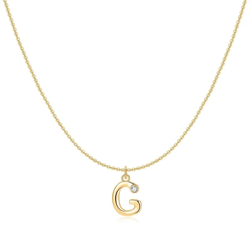 Collar Inicial Glitter
