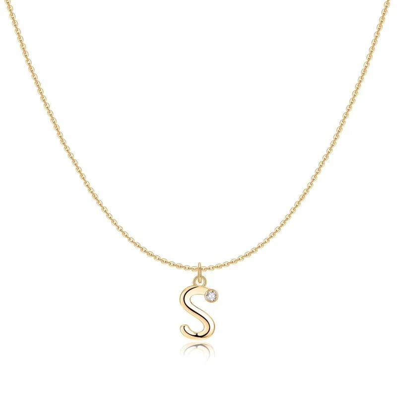 Collar Inicial Glitter