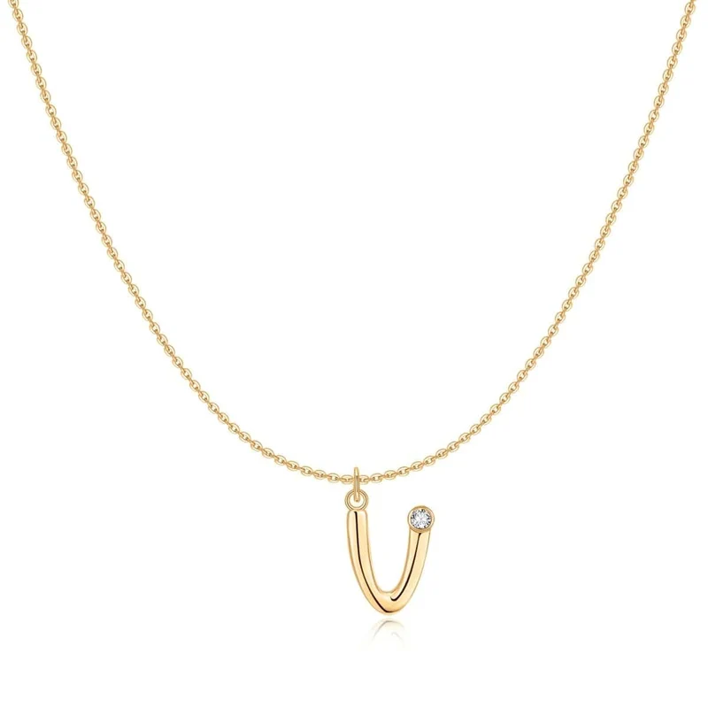 Collar Inicial Glitter