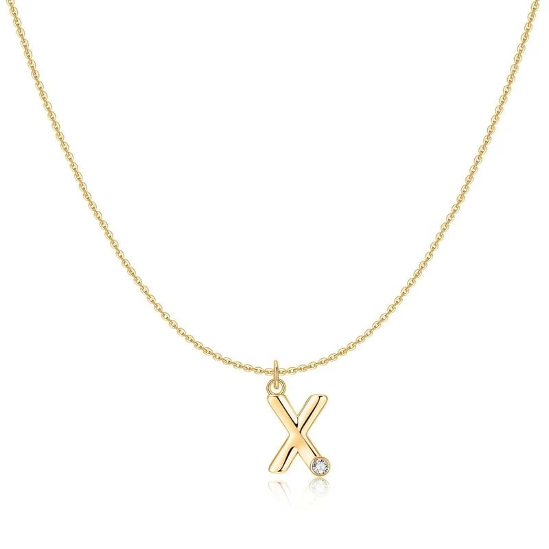 Collar Inicial Glitter