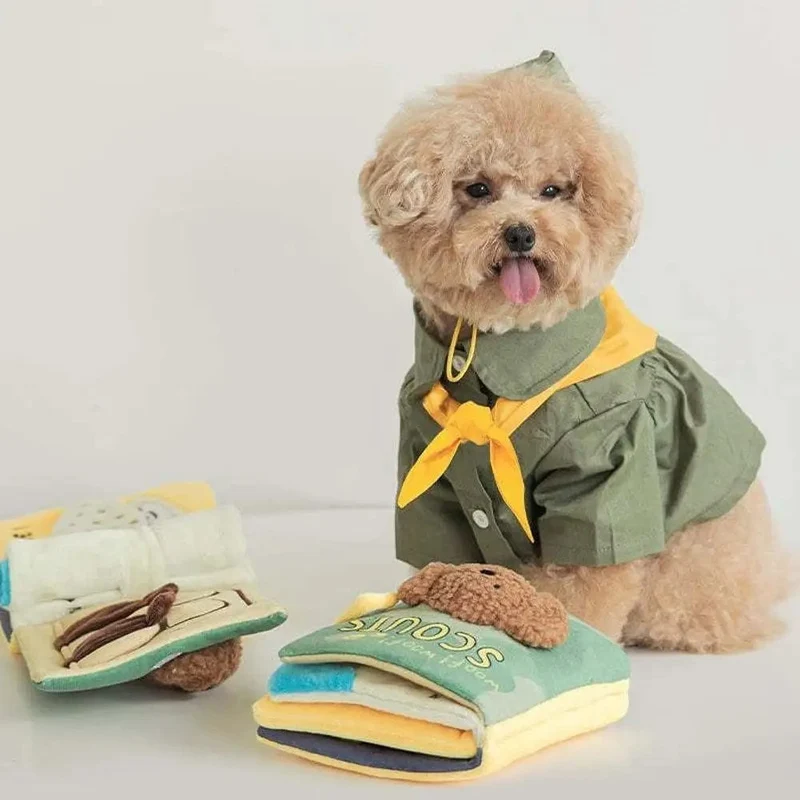 Livre à flairer interactif pour chiens
