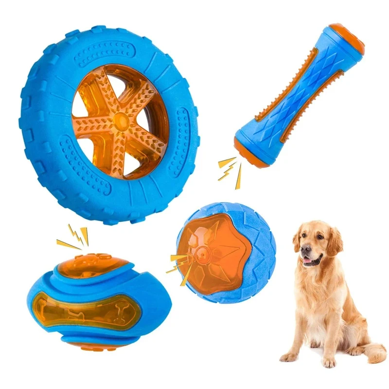 Jouet en Caoutchouc Durable pour Chiens