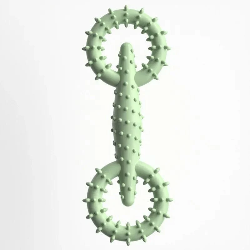 Anneau de traction robuste pour chiens - Jouet à mâcher interactif