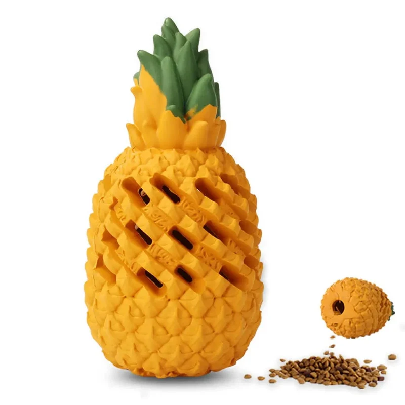 Jouet à mâcher ananas incassable pour chiens