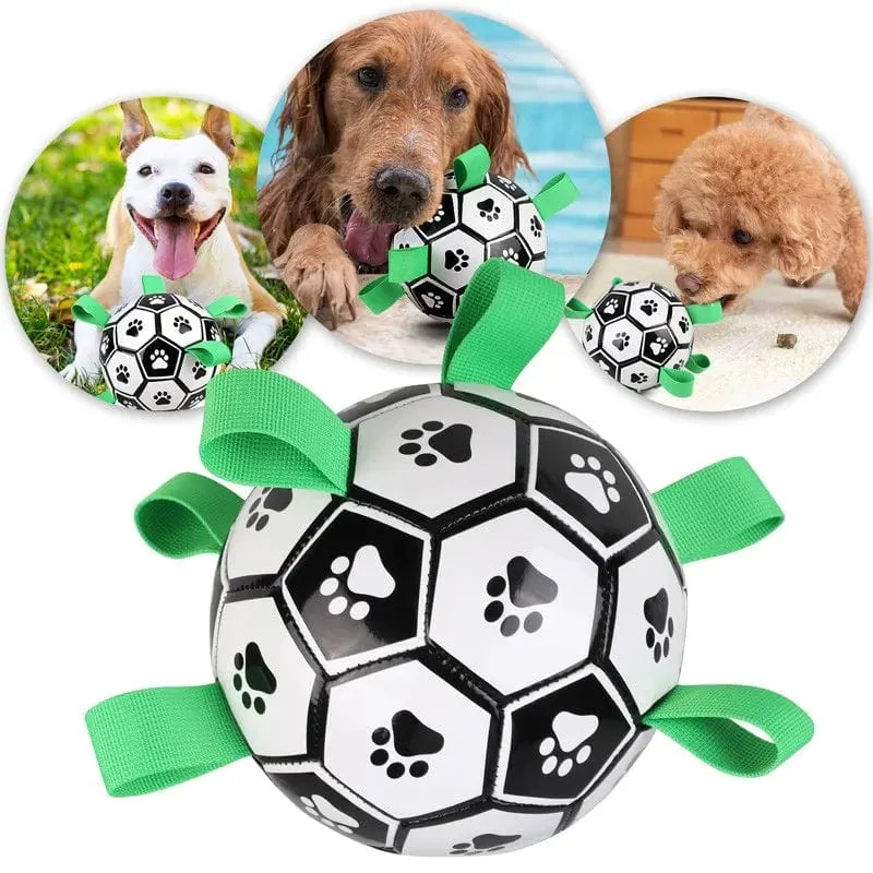 Balle Interactive pour Chiens avec Laisses