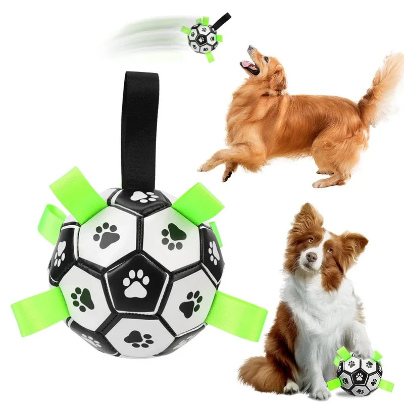 Balle Interactive pour Chiens avec Laisses