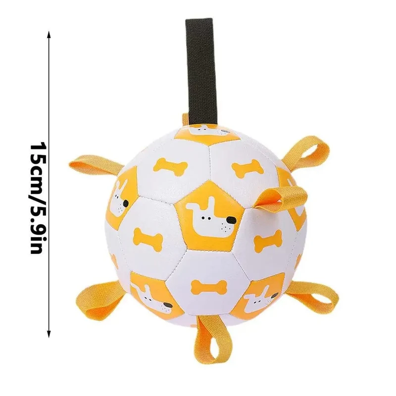 Balle Interactive pour Chiens avec Laisses