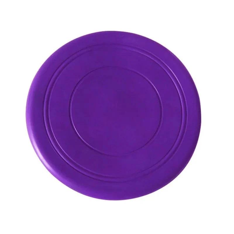 Disque Volant en Silicone Coloré pour Chiens