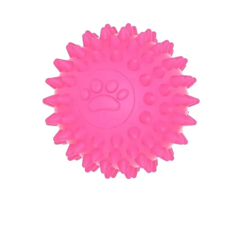 Balle Rebondissante en Caoutchouc Durable pour Chiens