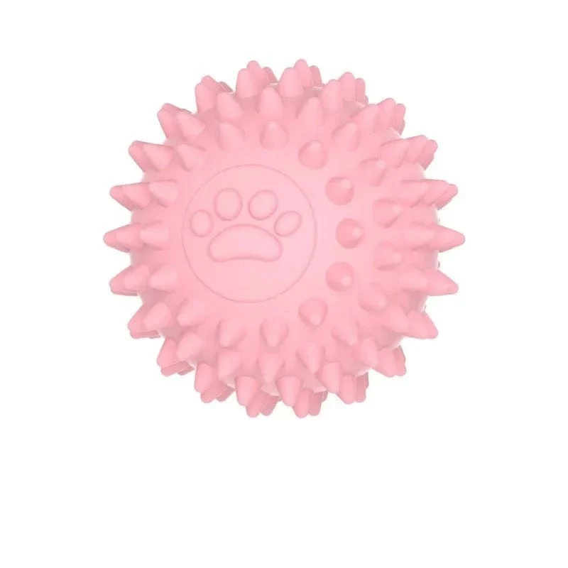 Balle Rebondissante en Caoutchouc Durable pour Chiens