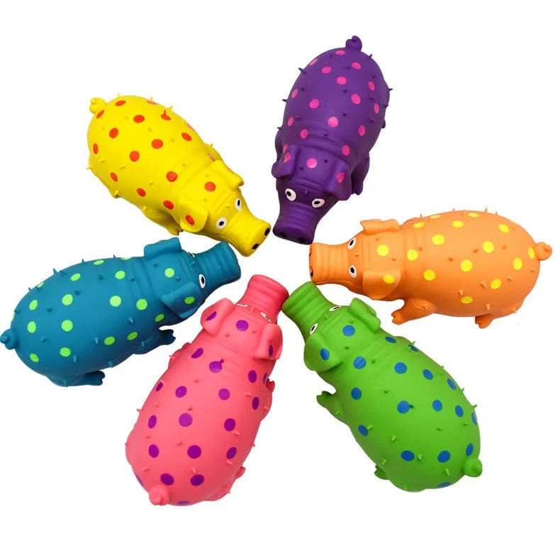 Jouet Cochon Grognant pour Chien Amusant