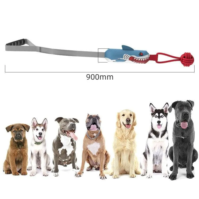 Jouet interactif à tirer pour chiens - Résistant et stimulant